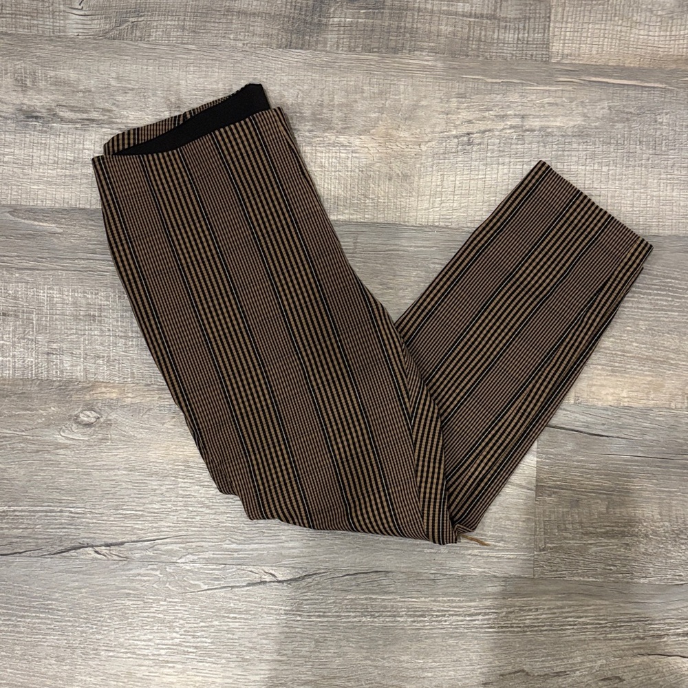 a new day Brown and Black Striped Skinny pants - Picture 7 of 7